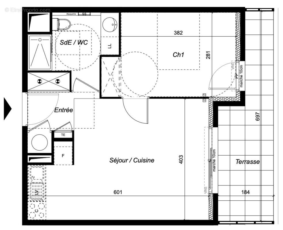 Appartement T2 - Saint-Aunès - photo 3