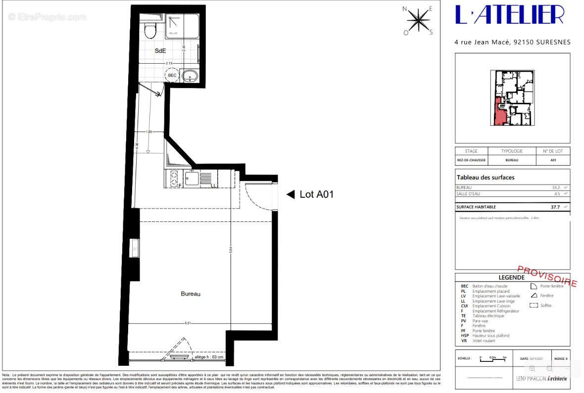 Appartement à SURESNES