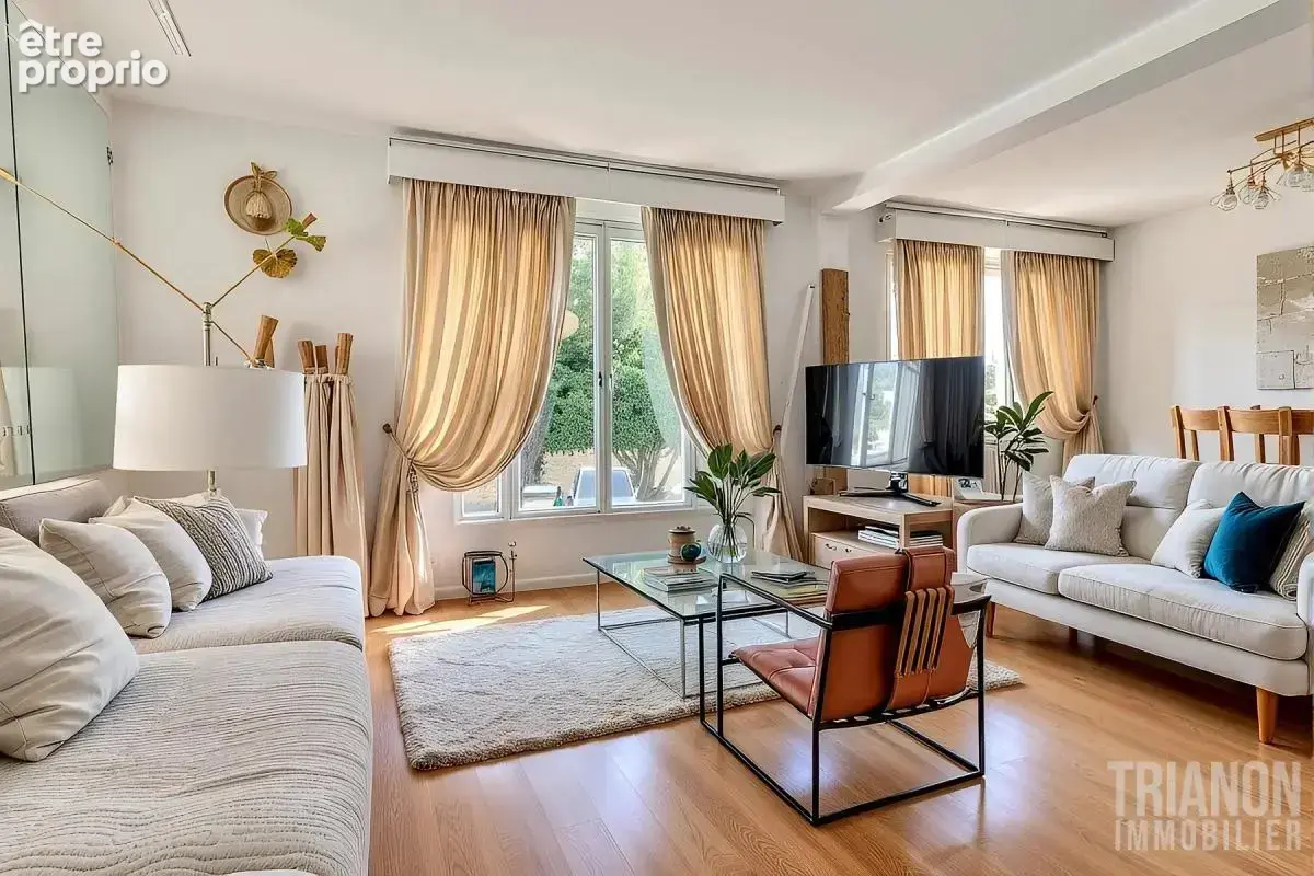 VENTE : appartement F5 (90 m²) à LA CELLE ST CLOUD. Résidence de Bel Ebat - photo 3