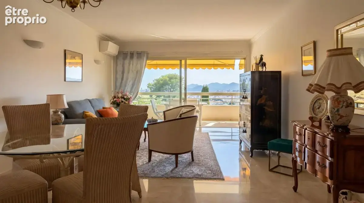  Le Cannet résidentiel — 3 pièces 80 m², vue mer, terrasse - photo 9