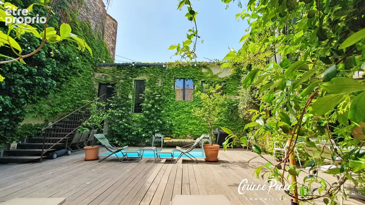 Nimes centre quartier revolution maison de charme  244 m2 cour  piscine chauffee - photo 6
