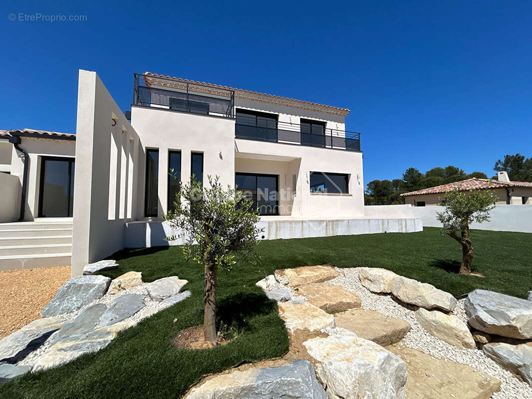 Maison d'architecte contemporaine 4 chambres avec piscine et vues Mont Ventoux - Vaison La Romaine - photo 2