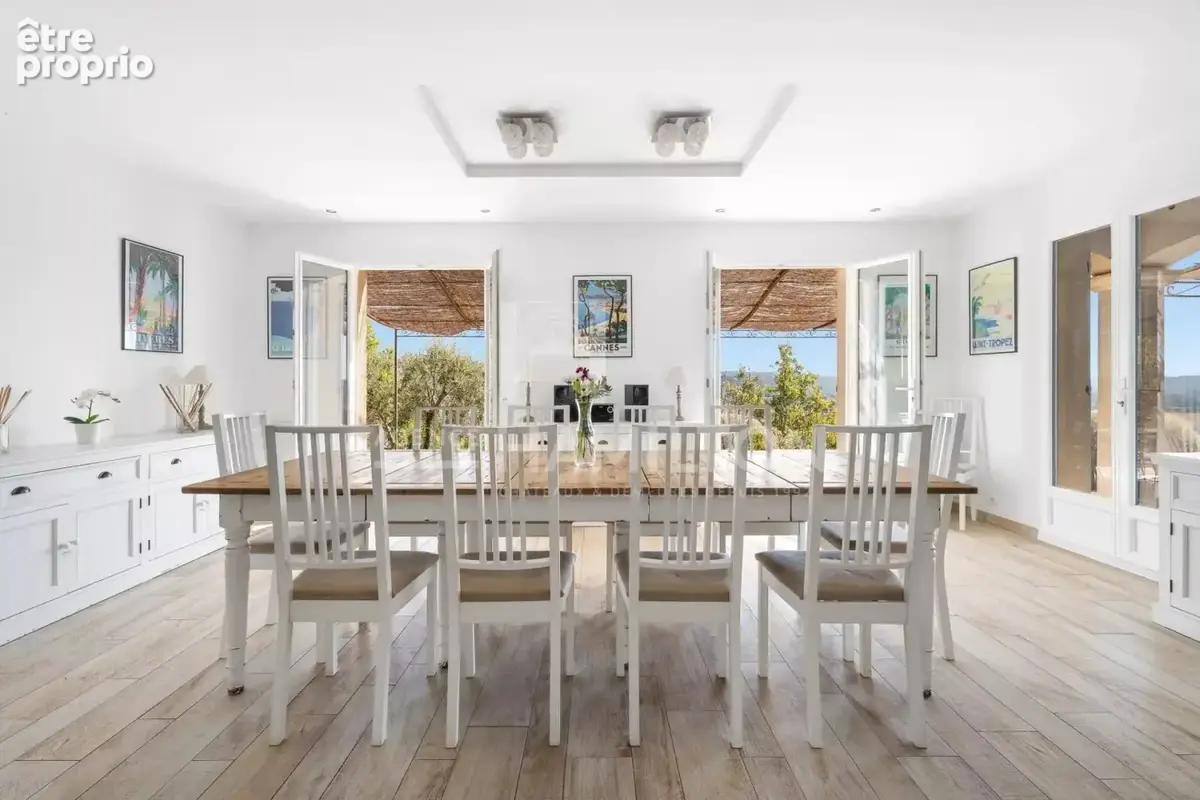 Belle villa contemporaine à Fayence, piscine et vue panoramique - photo 6