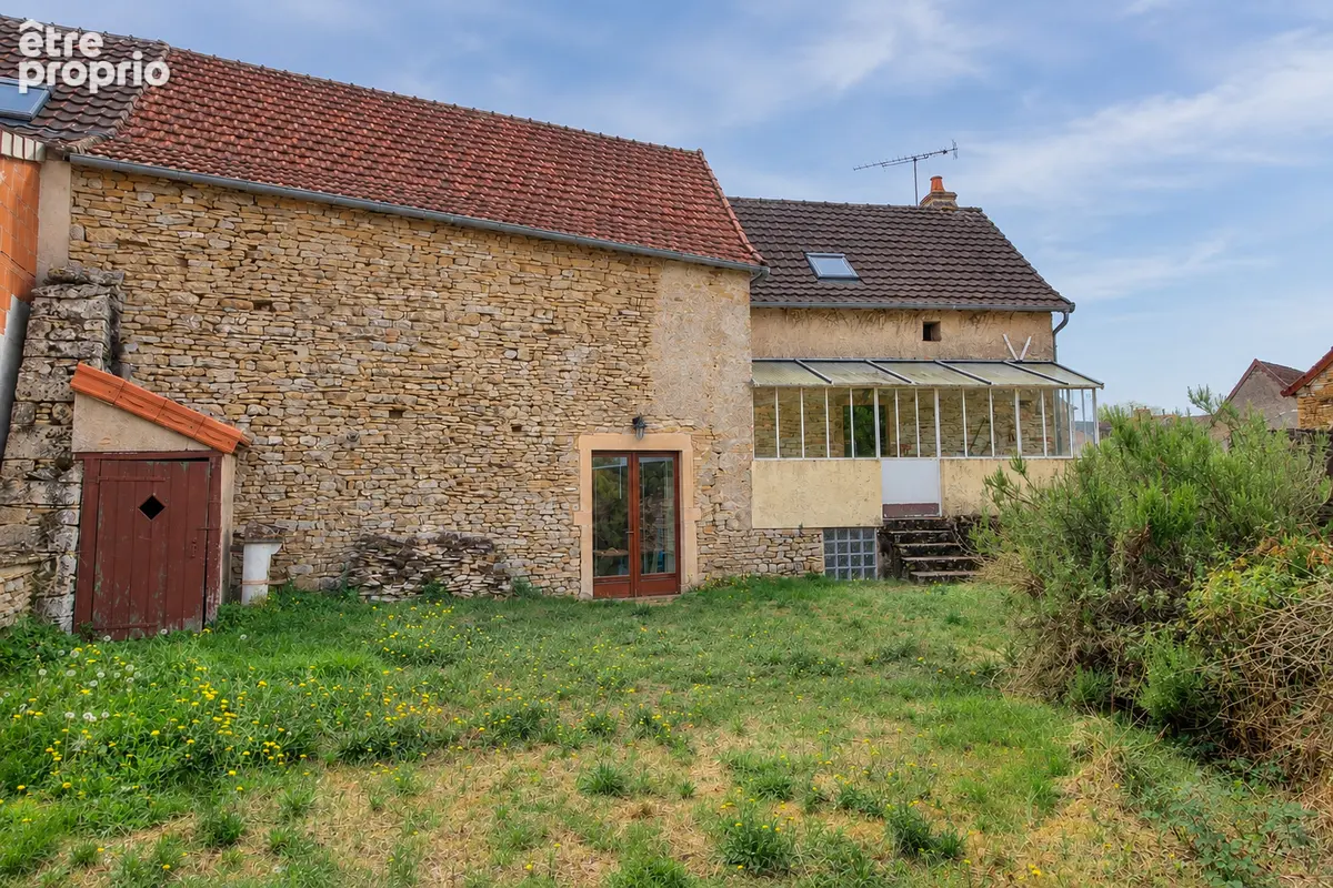 BONNAY , Maison en pierres avec garage et terrain - photo 13