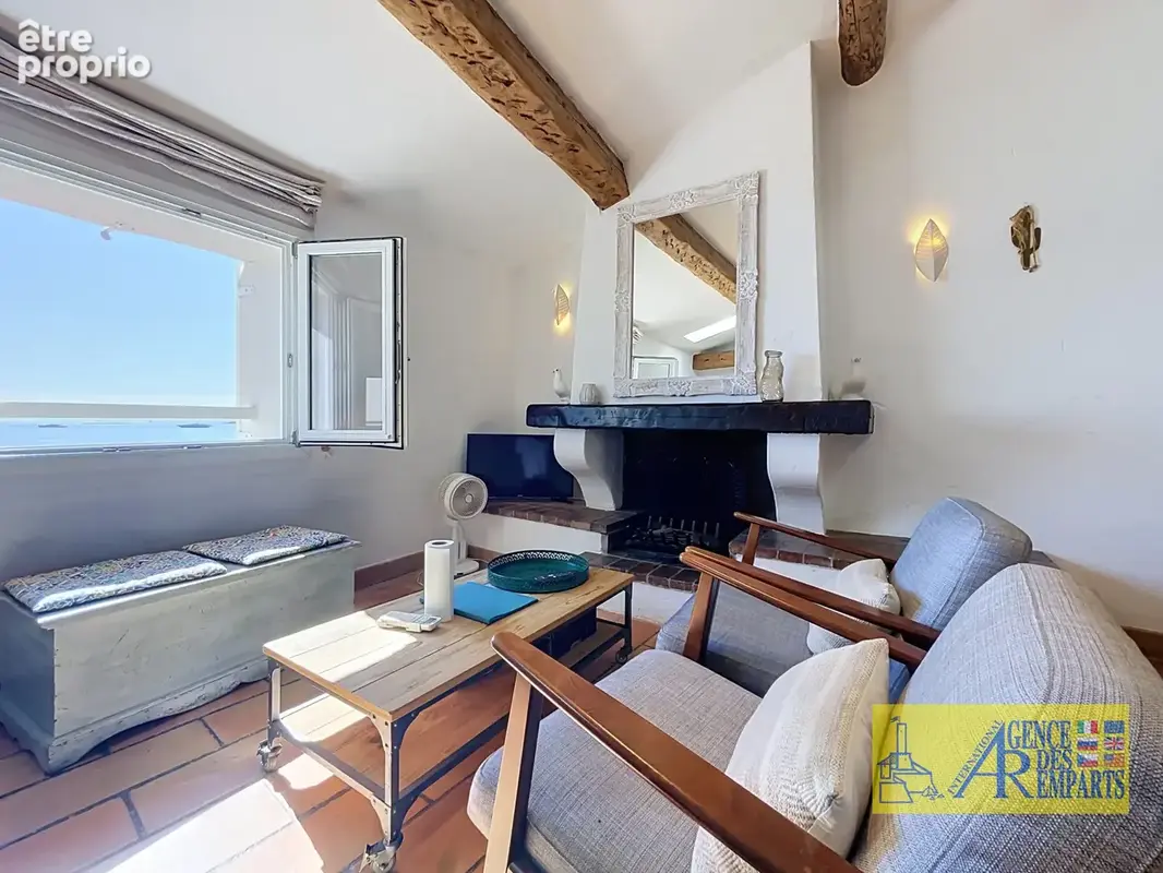 Vieil antibes appartement 2 pieces vue mer - photo 7
