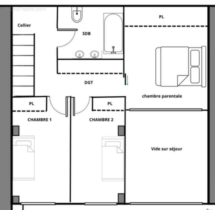 Appartement à LYON-8E