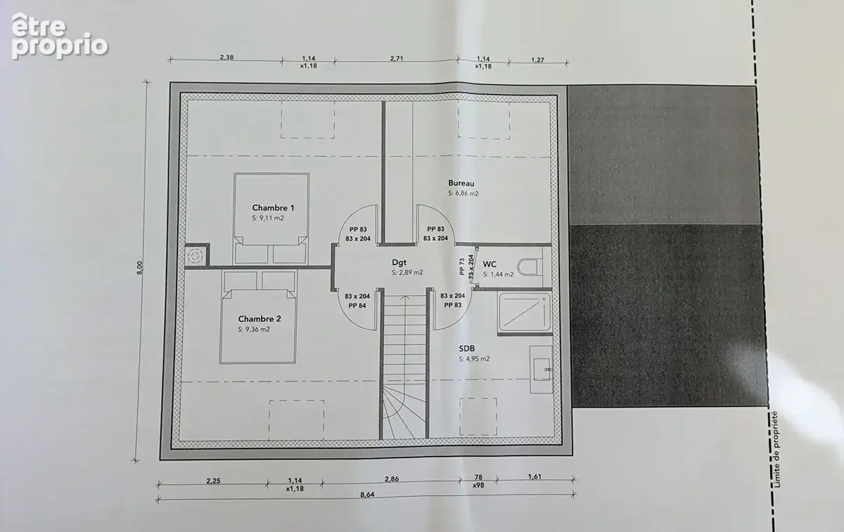 Terrain à bâtir 594 m² - Permis de construire obtenu - photo 4