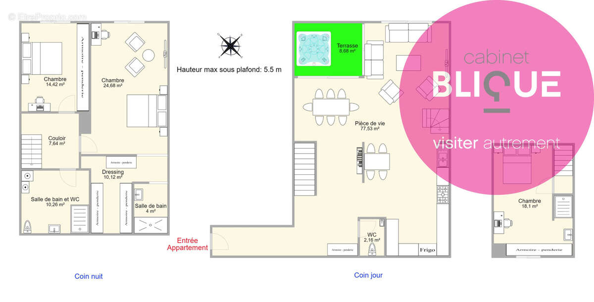 Appartement à NANCY