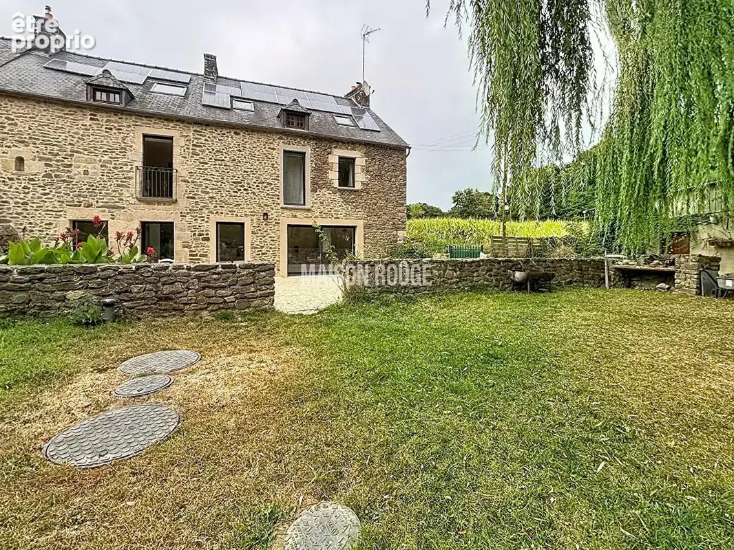 Maison en pierre à vendre à Plouër-sur-Rance 3 chambres, grenier aménageable, grand terrain arboré et fort potentiel - photo 15