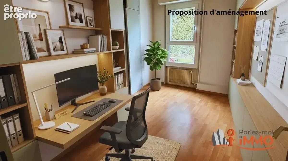Spacieux et Lumineux T4 de 77m² avec Balcon à Meylan - photo 8