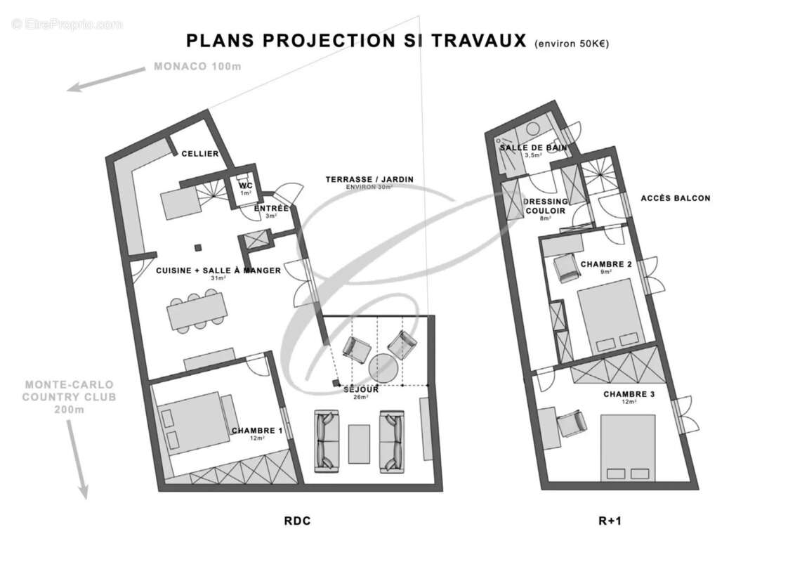Maison à ROQUEBRUNE-CAP-MARTIN