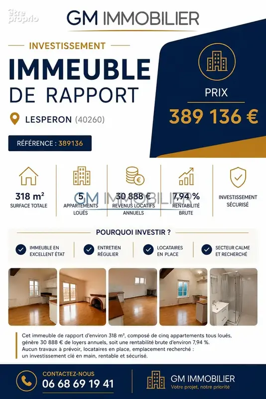 Appartement à LESPERON