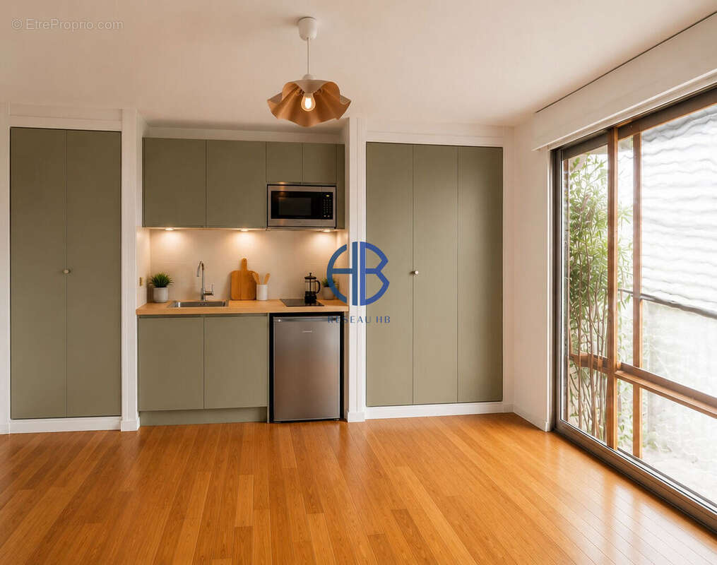 Appartement Grenoble  1 pièce(s) 23.69 m2 place parking en sus - photo 7