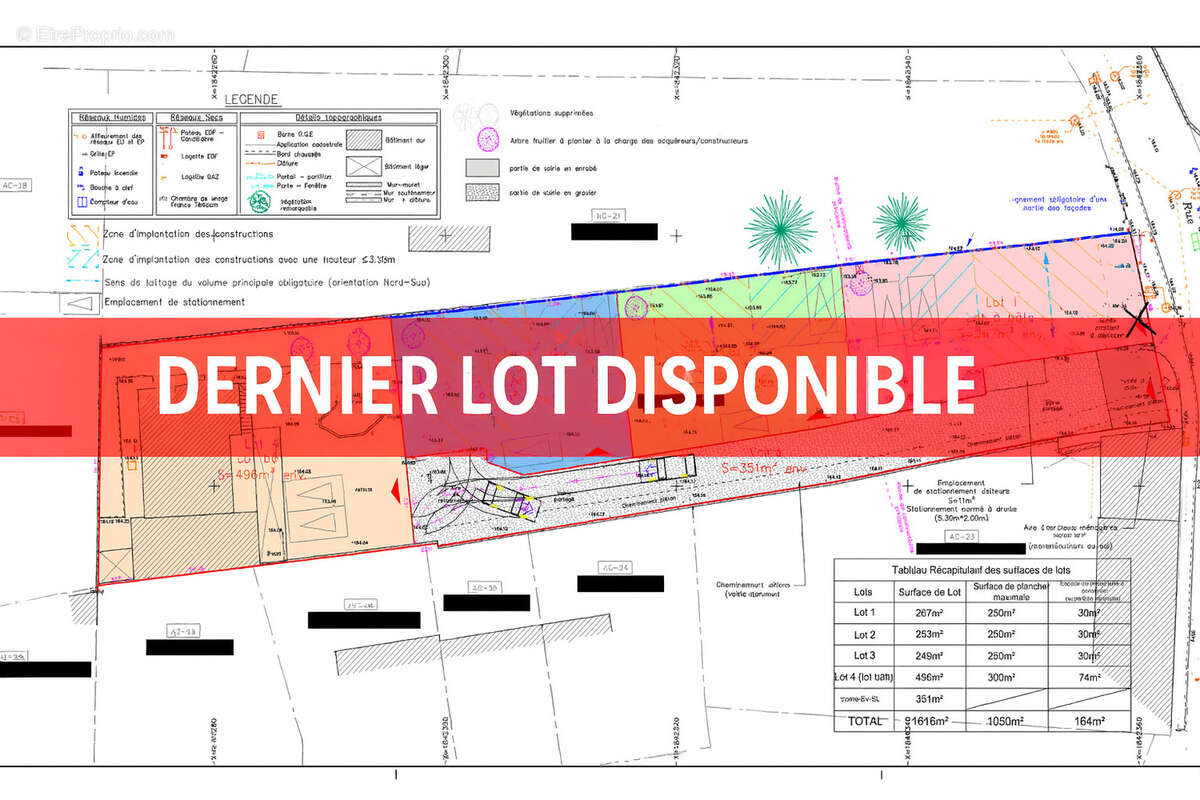 Terrain à SEREZIN-DU-RHONE