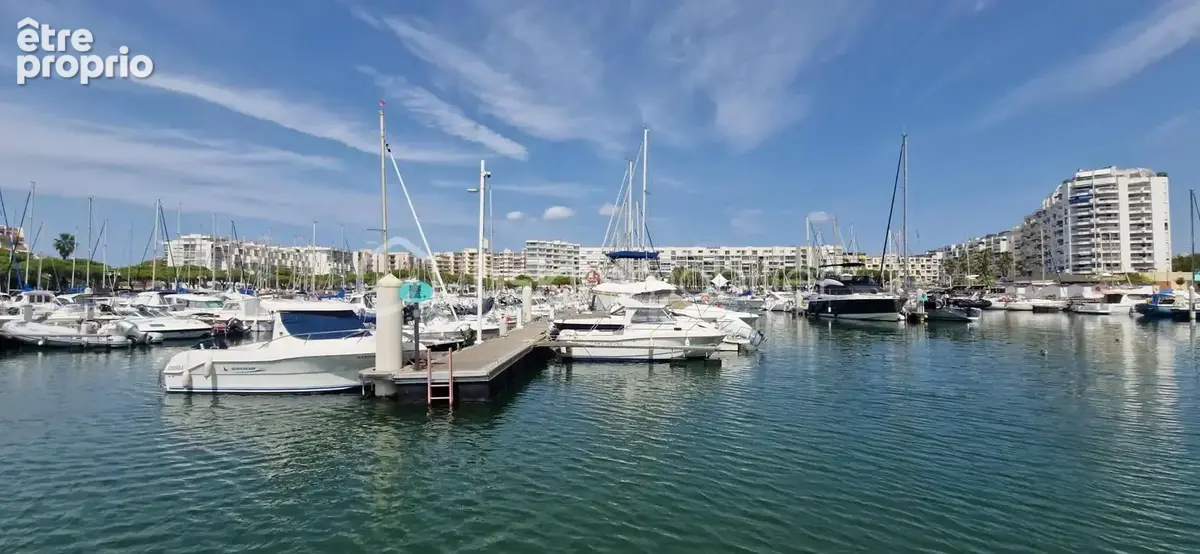 Carnon port-vente grand studio avec vue degagee- ideal investisseur - photo 2