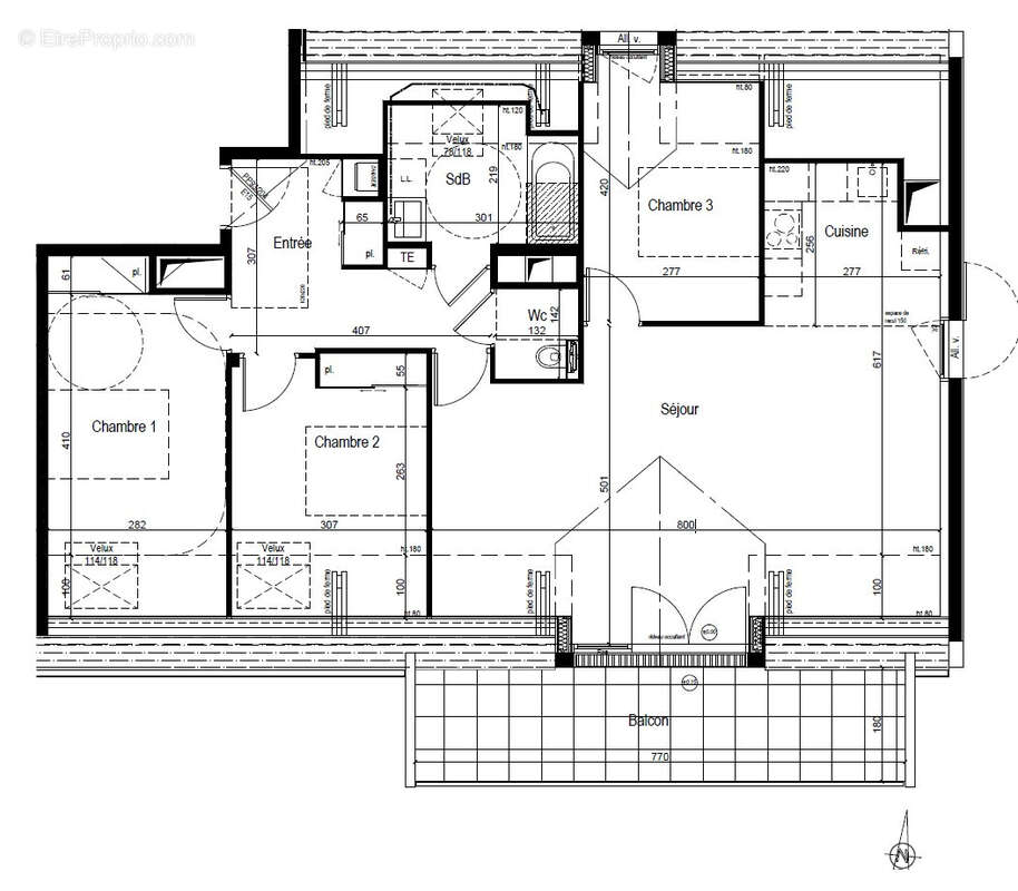 Appartement à CRACH