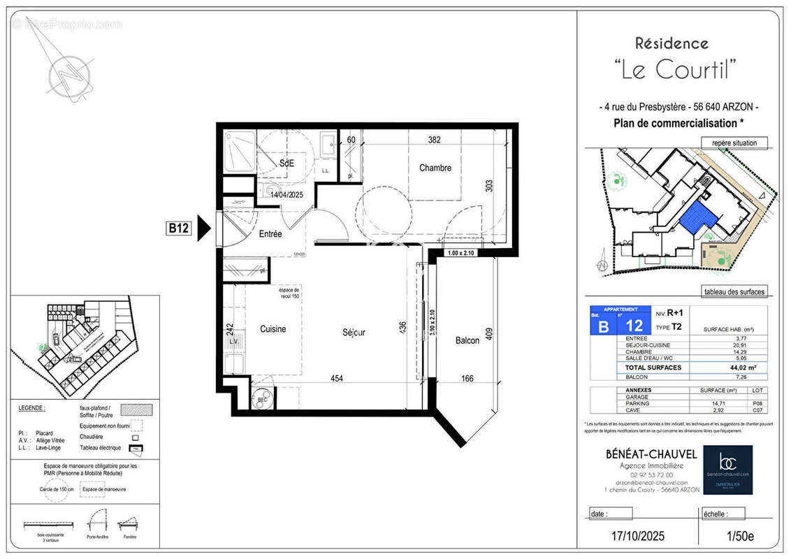 ARZON BOURG, Appartement neuf T2 - photo 4