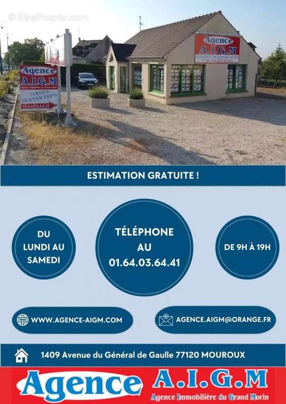 Maison à COULOMMIERS