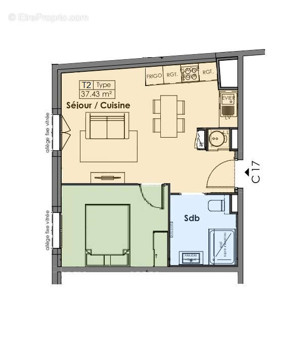 Appartement à PROPRIANO