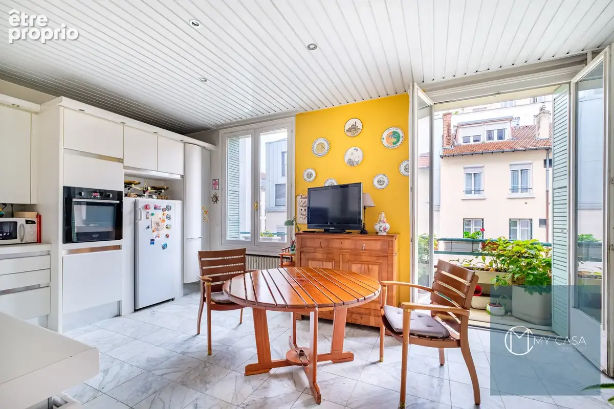 Lyon 6 - appartement 85m2 avec 3 balcons et dépendances - photo 3