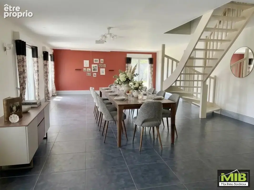 Grande maison familiale avec jardin et piscine – podensac - photo 3