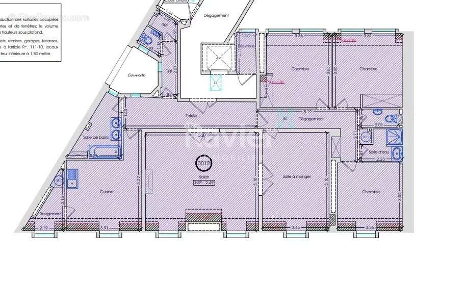 Appartement à PARIS-17E