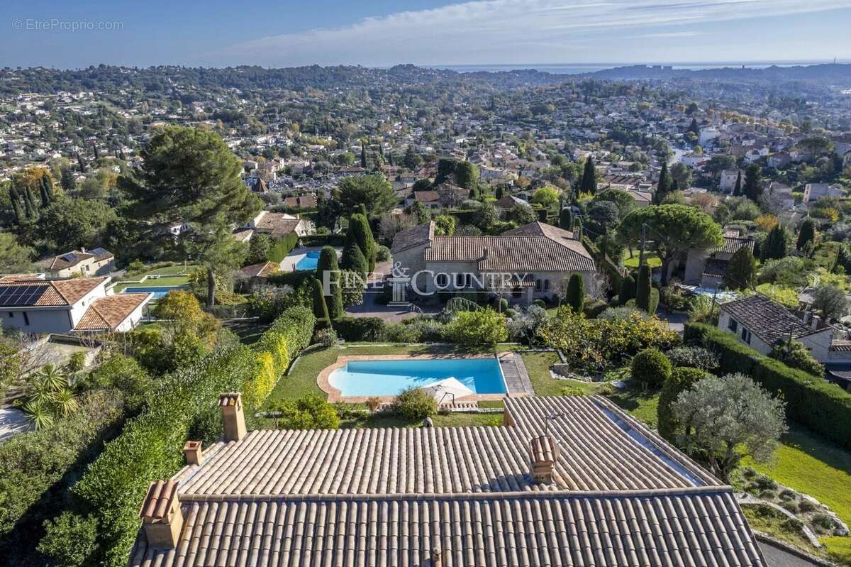 Vente villa vue Saint Paul de Vence et panoramique, avec projet 4 chambres - photo 12
