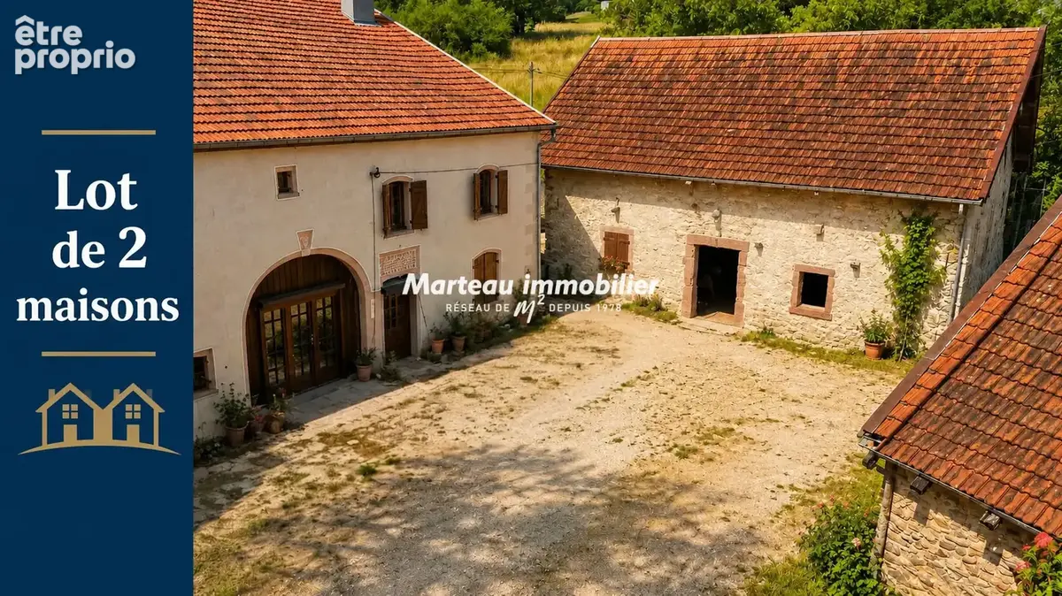 Maison à ENTRE-DEUX-EAUX