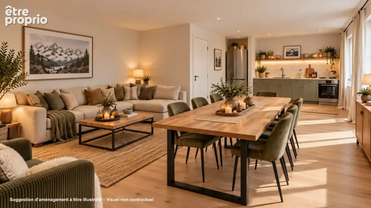 Pelvoux : Beau potentiel pour ce T3 duplex - photo 5