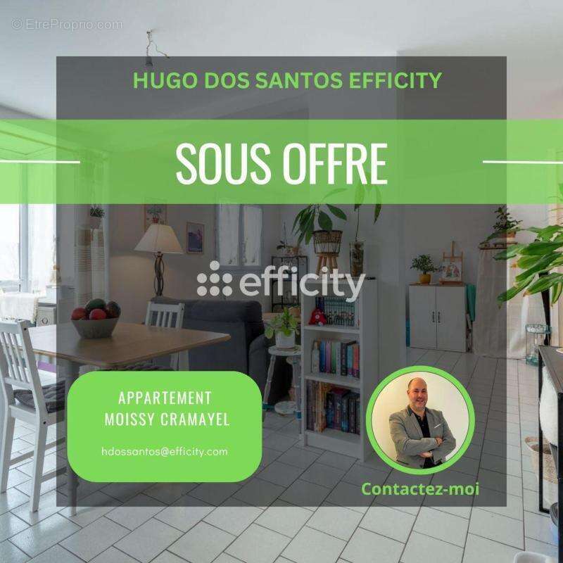Appartement à MOISSY-CRAMAYEL