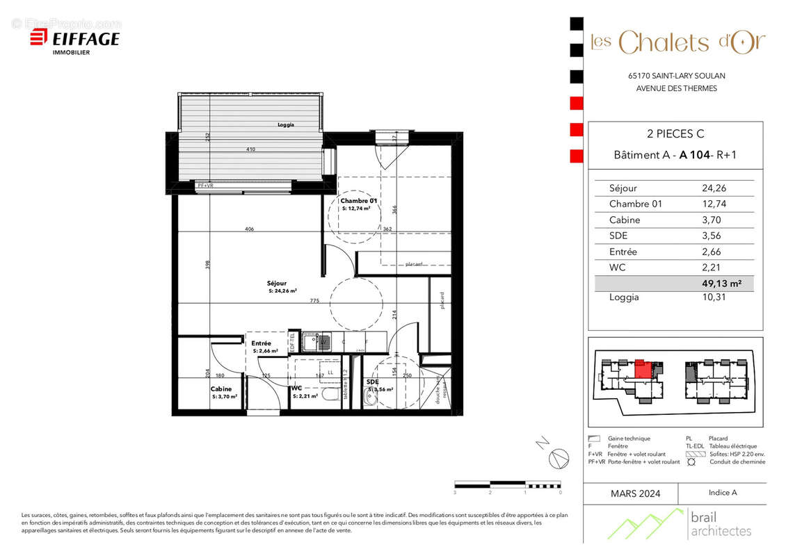 Appartement à SAINT-LARY-SOULAN