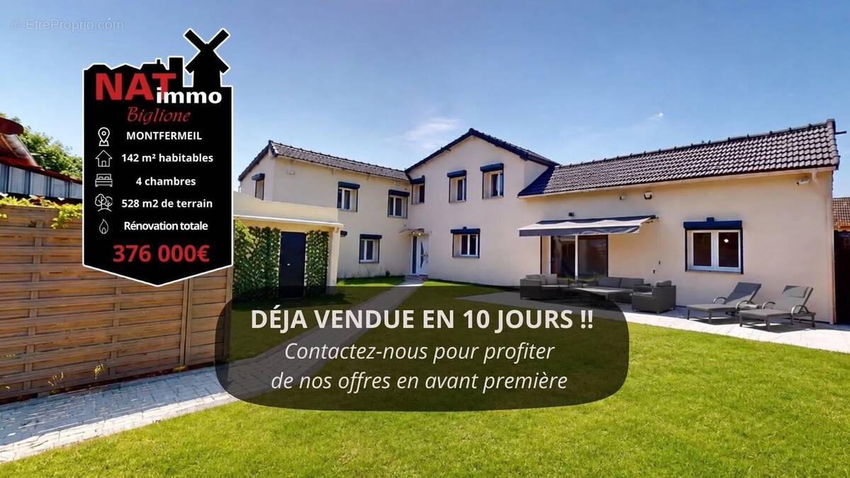 Maison à MONTFERMEIL