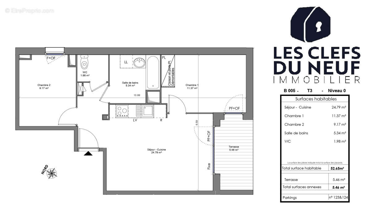 Appartement Castanet Tolosan 3 pièces 53m² + Terrasse + 2 Parking sous-sol ! CASTANET-TOLOSAN - photo 8