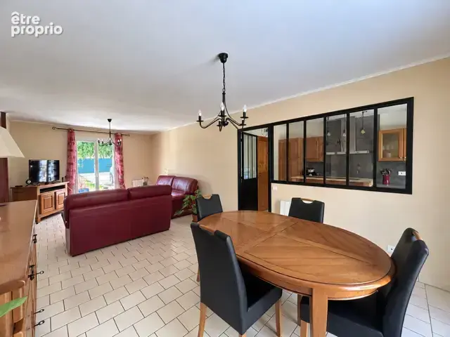 Longpont-sur-orge - maison individuelle de plain-pied de type f5 - excellent etat - jardin arboré de 800 m2 - photo 4