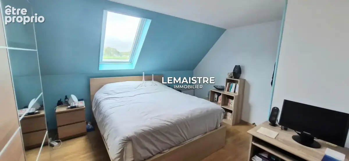 Maison  à vendre - axe CAUDEBEC - ALLOUVILLE BELLEFOSSE - 127 m²  habitables - 5 chambres - photo 9