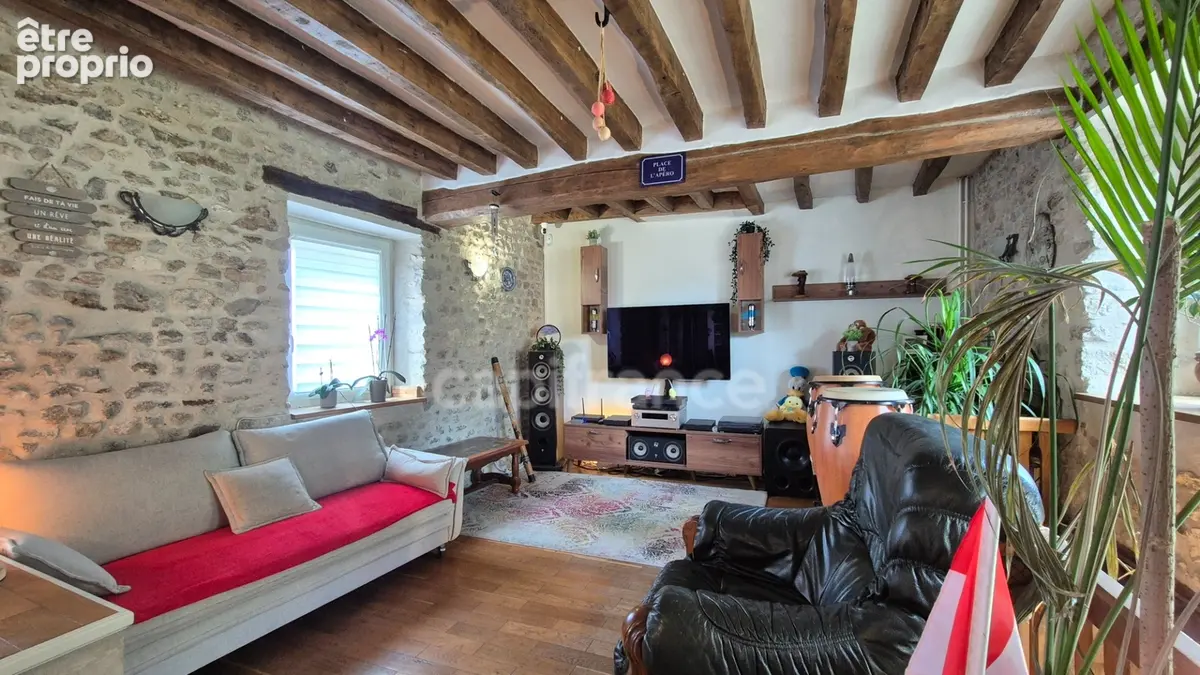 Maison à vendre 5 pièces  (91)MONNERVILLE– Maison en pierre avec dépendances et cave - photo 3