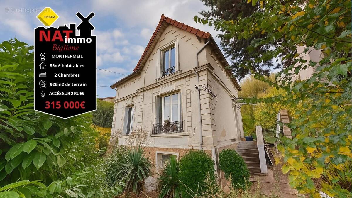 Maison à MONTFERMEIL