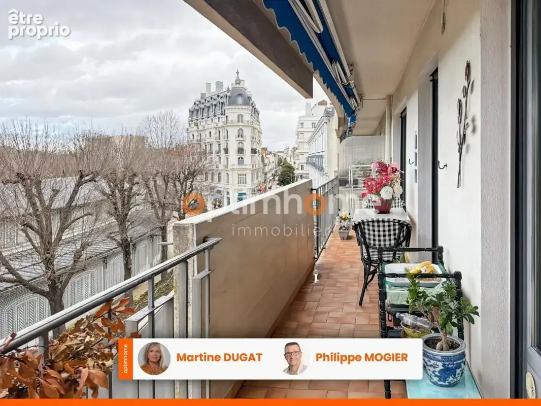 Vichy – face au parc des sources – appartement f2 avec balcon, ascenseur et cave - photo 3