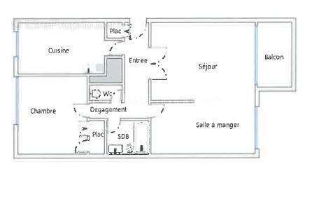appartement T2 de 63 m² avec balcon, cave et parking – Châteauroux - quartier des Marins - photo 13