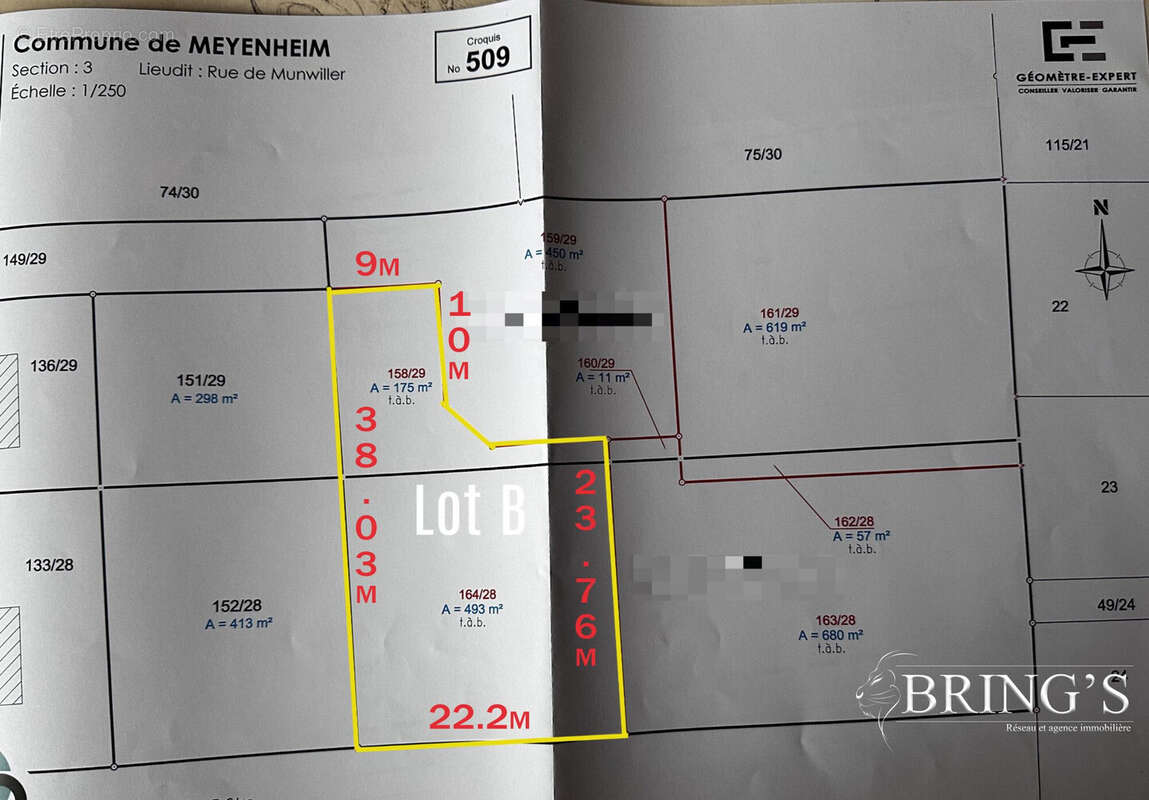 Terrain à MEYENHEIM