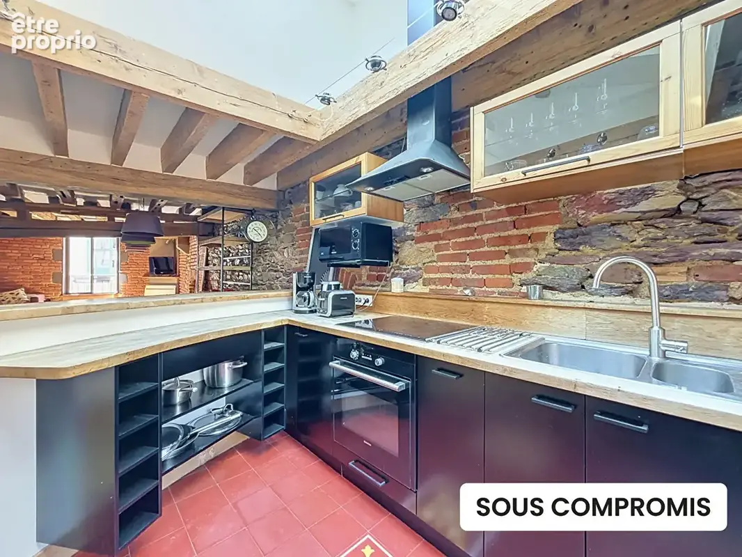 Appartement Rennes - Centre-ville - Sainte-Anne - 3 pièces - 72.63m² carrez - 89.60 m²  au sol - Duplex - photo 4