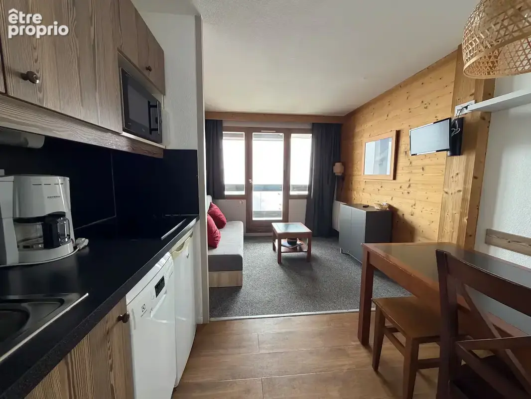 Alpe d'huez ? residence l'ours blanc  studio 22 m² + terrasse 5 m² - photo 4