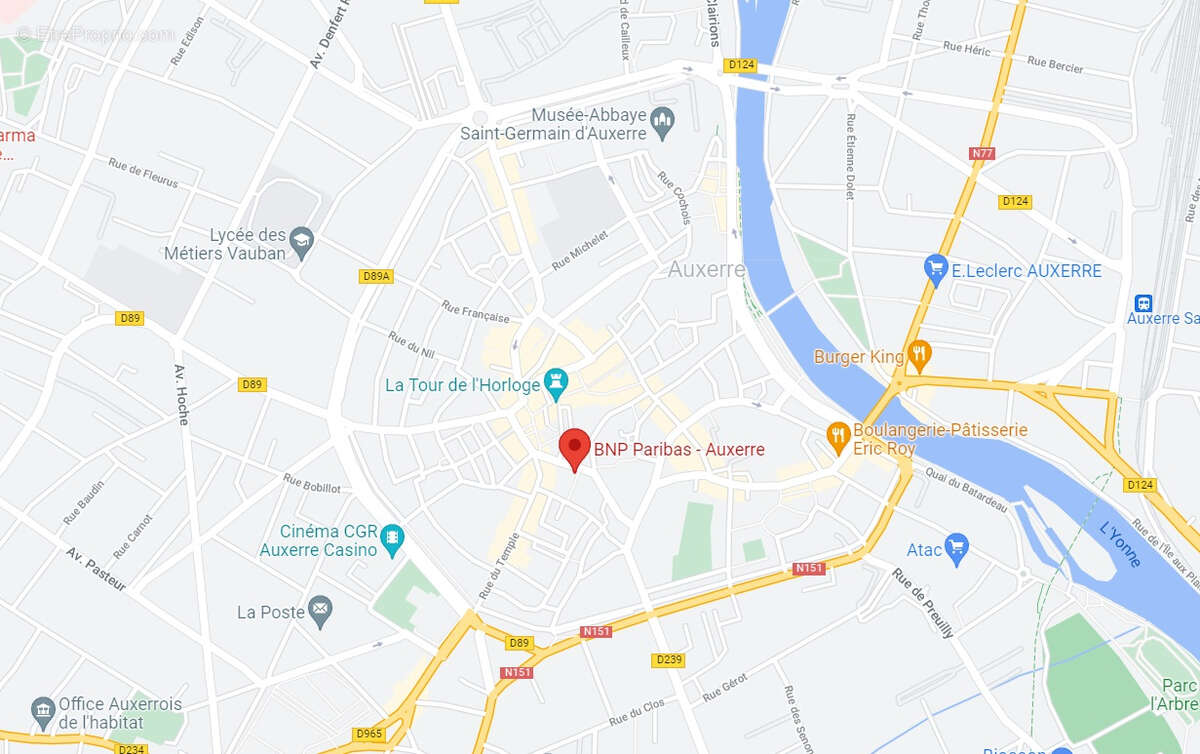 Commerce à AUXERRE