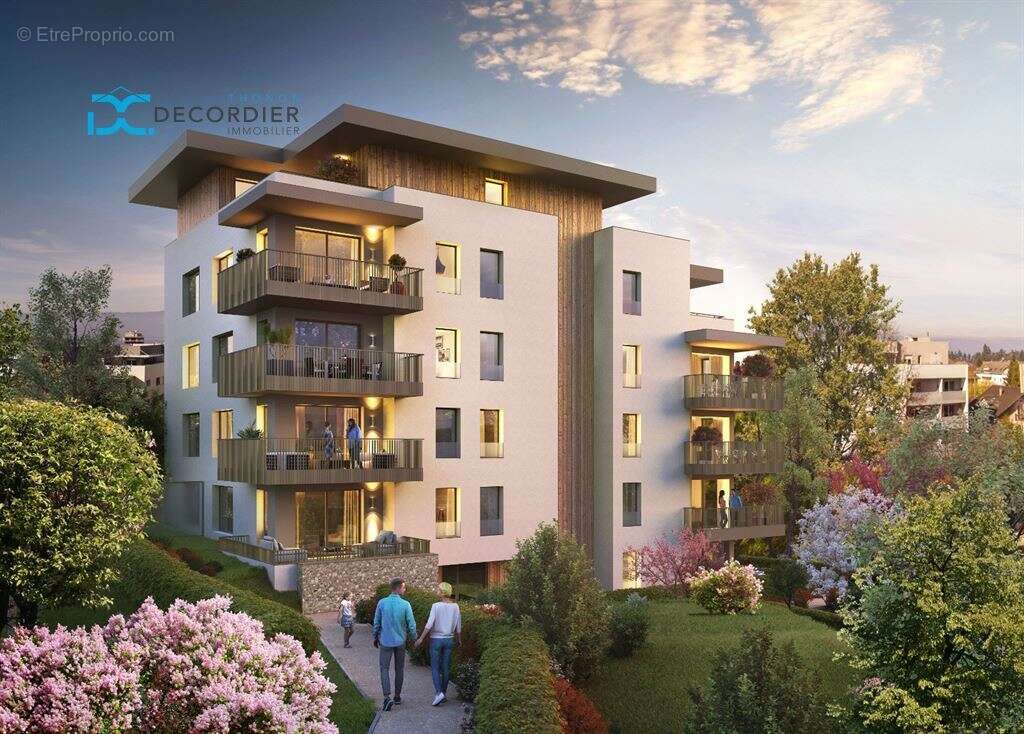 À vendre  - appartement t3 en attique - neuf - thonon-les-bains (74200) - photo 7