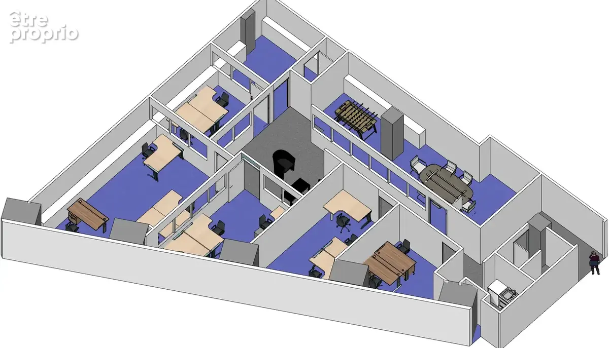 Saint-cloud   plateau de bureaux de 170 m2 avec 3 places de parking - photo 13