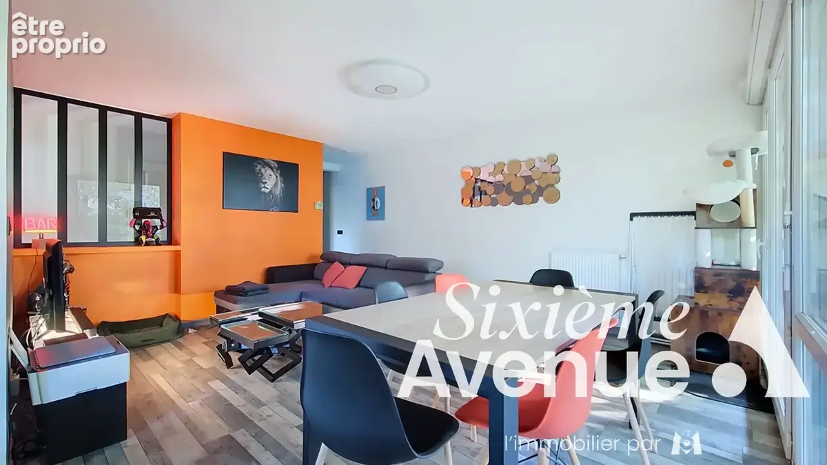 Saint-priest  haut de feuilly  grand t2 avec terrasse, garage, parking et cave - photo 2
