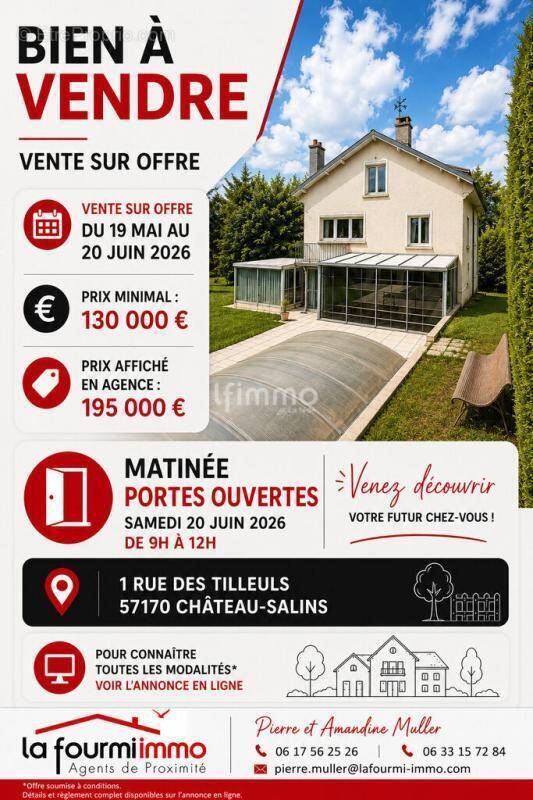 Maison à CHATEAU-SALINS