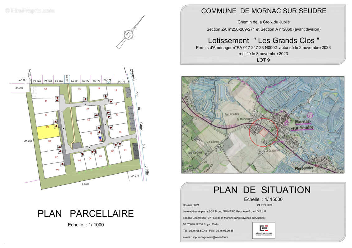 Terrain de 396 m2 viabilisé lot 9 - photo 3
