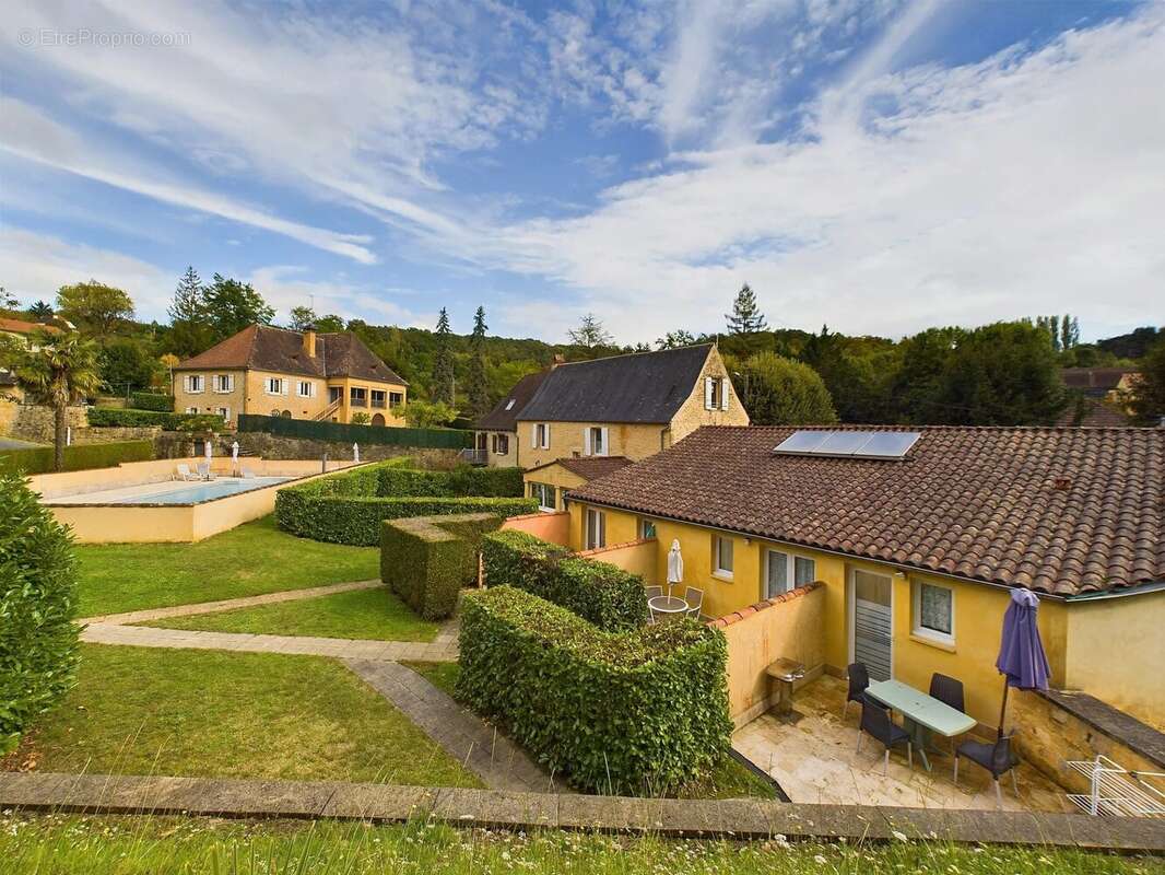Deux maisons périgourdines en pierre et 3 appartements dans le centre de Sarlat avec piscine - photo 18