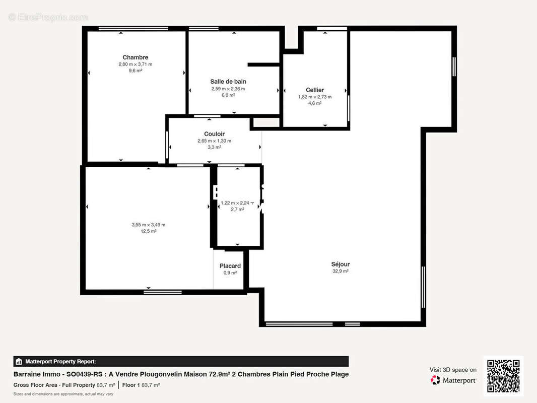 Maison à PLOUGONVELIN